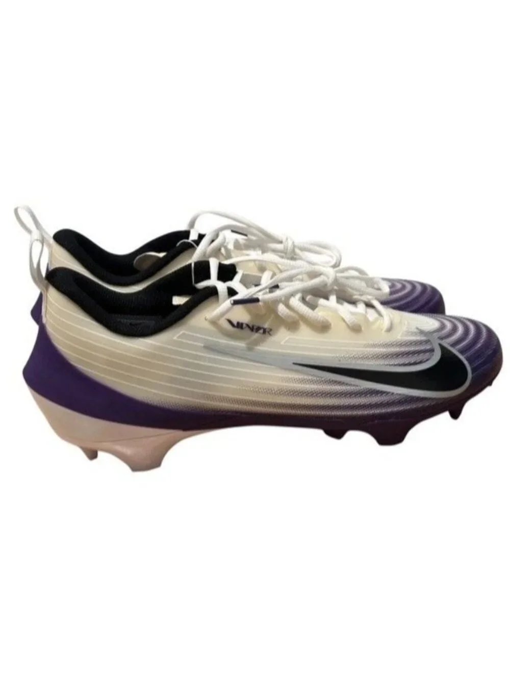 Nike Vapor Speed 3 Cleats Purple/White HM8849-101 Men's Size 12 NEW